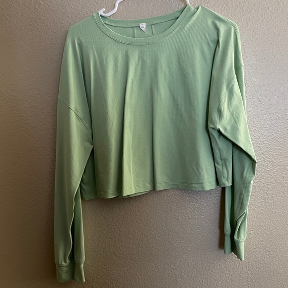 Muscle Love Long Sleeve Shirt Creamy Mint - Picture 2 of 5